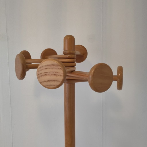Hank Loewenstein stehende Garderobe aus Kiefernholz