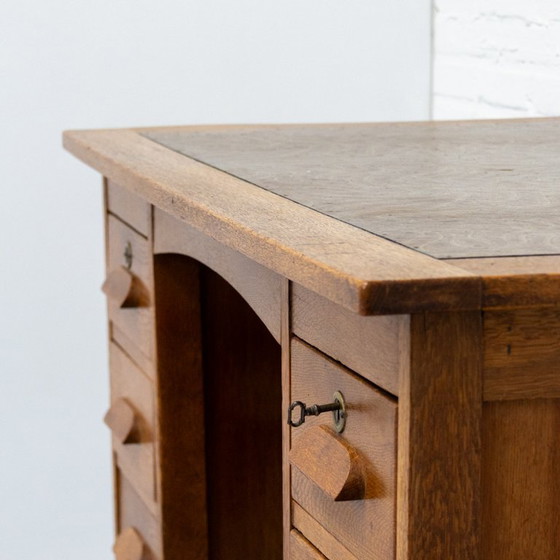 Image 1 of Scrivania in rovere 1900-1910