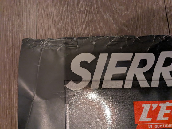 Image 1 of Ford Sierra poster original 1984