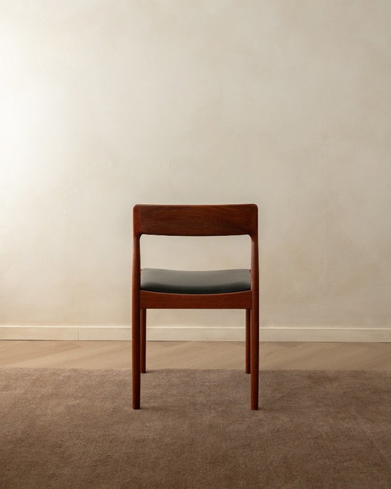 Deense moderne teakhouten eetkamerstoelen van Johannes Nørgaard, jaren 60, set van 5 – Johannes Norgaard (photo 8 of 18)