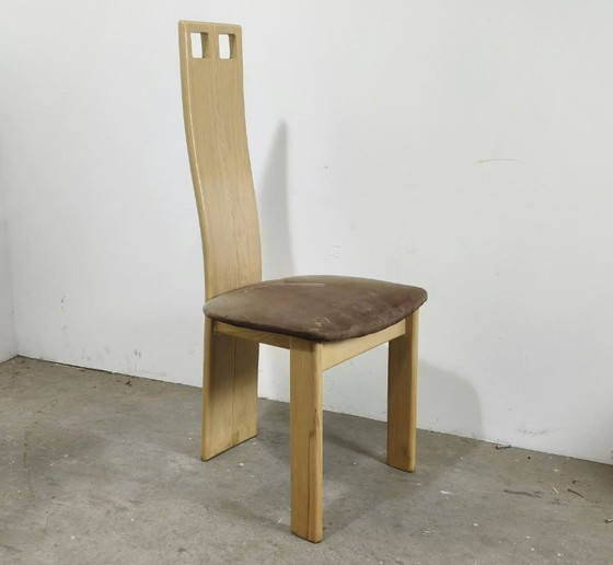 Ensemble de chaises de salle à manger design postmoderne – Wood (photo 3 of 7)