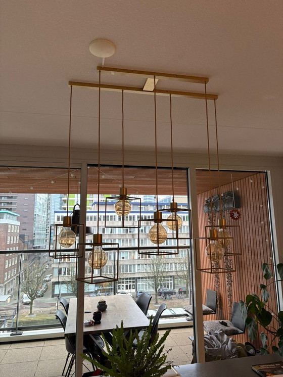 Image 1 of Stephane Davidts Kerma 7/29 Gold Edition – Luxury 7 Light Chandelier