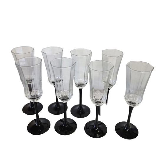 Image 1 of Vintage Luminarc Champagne Glazen