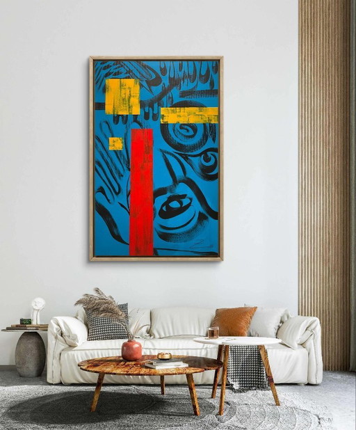 Danaé HUERTA - Calma Humeda - Artist's Canvas