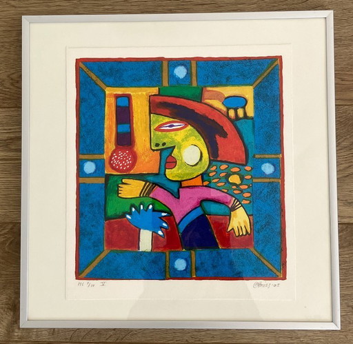 Clemens Briels - Zeefdruk HC 7/10 V