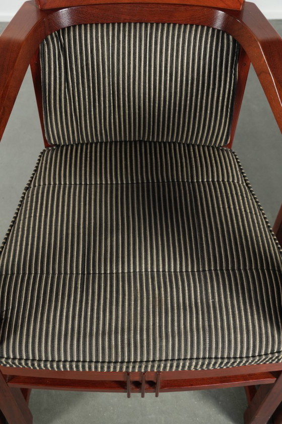 Image 1 of 4 x Fabric Schuitema designer dining chair with armrests from the Decoforma series