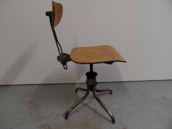 Image 1 of Chaise de bureau vintage 1950's