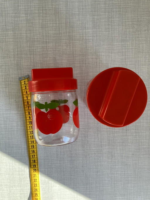 2 bei barattoli Gulf per la conservazione