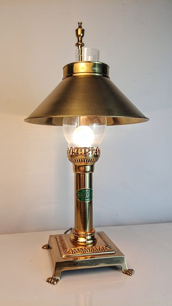 Image 1 of Tischlampe im Orient-Express-Zug