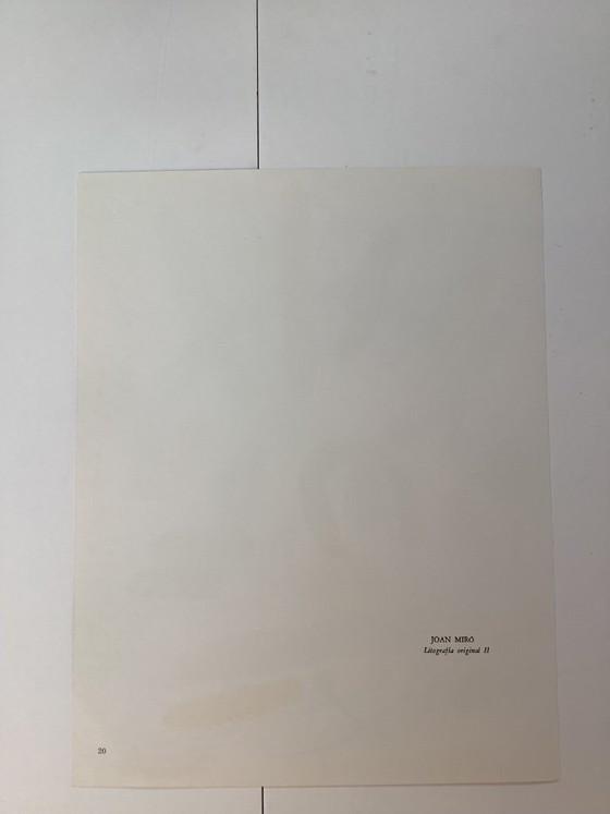 De Boze Joan Miró – Litho's & Zeefdrukken, Papier (photo 2 of 5)