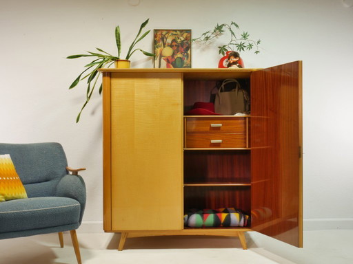 Vintage halkast / multifunctionele kast / linnenkast, jaren 60, Duitsland