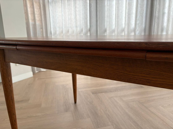 Image 1 of Table extensible en teck danois – vintage années 1960