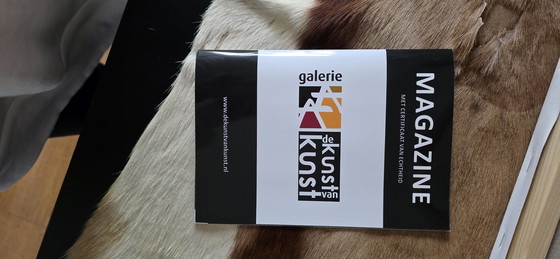 Image 1 of Painting by C.M. Leushuis - Torso (including certificate)