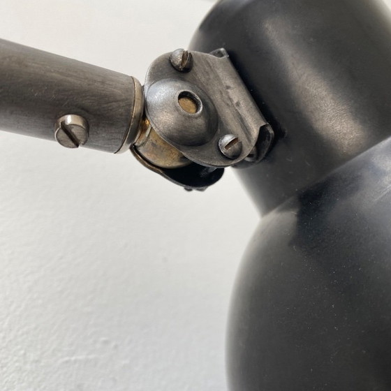 Antica Lampada Applique da Officina Bauhaus Hala 122 – Metal (photo 16 of 16)