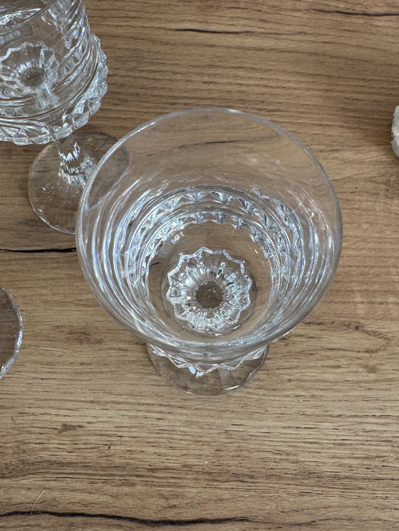Image 1 of Verres Villeroy Boch vintage cristal vin 
