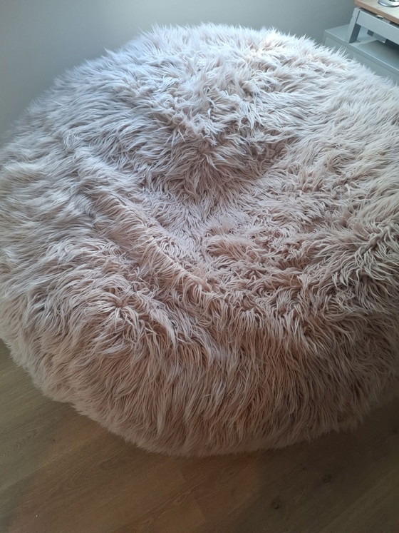 Puf gigante, Reposapiés y pufs, Otro, Beige (foto 4 de 5)