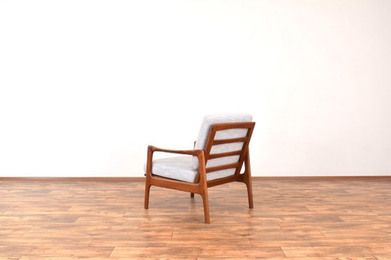 Image 1 of Loungefauteuil uit het midden van de 20e eeuw van Illum Wikkelsø, jaren 60.