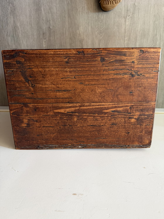 Taburete de madera para mesa de plantas – Mesa para plantas, Wood (photo 8 of 8)