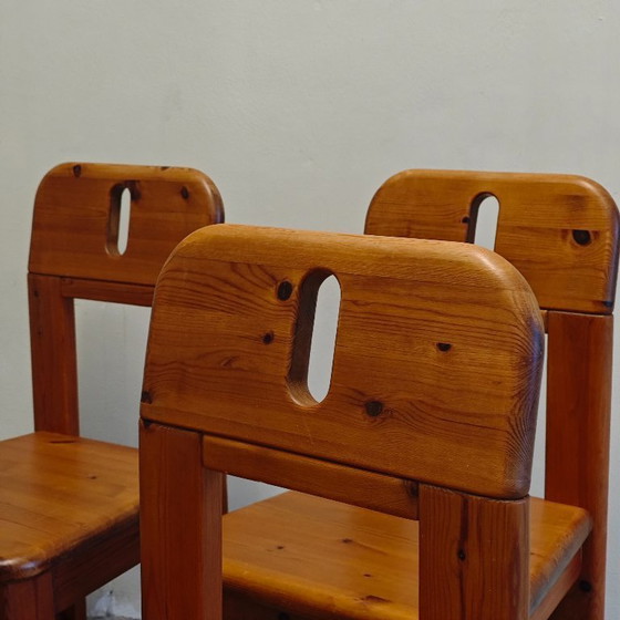 Image 1 of Vintage Pine dining room chairs
