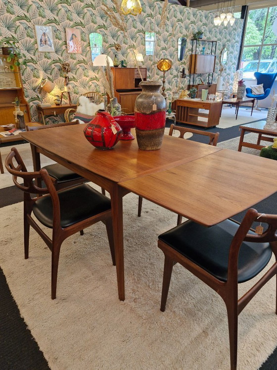 Image 1 of Set van 4 x eetkamerstoel Deens Design Andersen Uldum