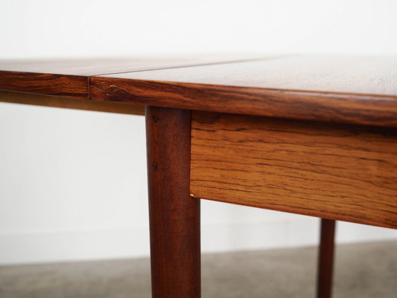 Image 1 of Table en palissandre, design danois, années 1970, fabrication : Danemark