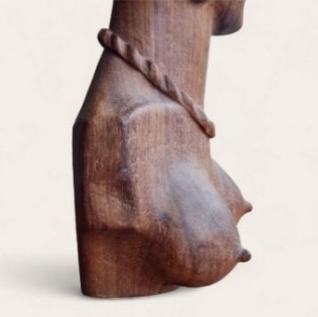 Image 1 of Femme africaine de la tribu Muaka, Congo belge