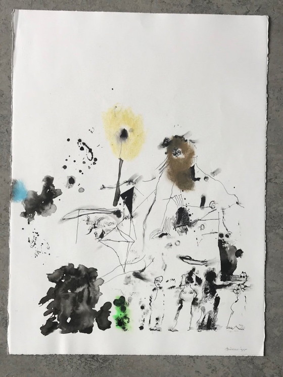 Image 1 of Jef Diederen, gouache 1999