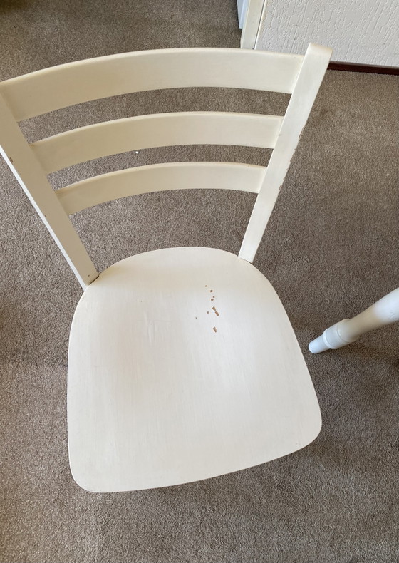 Image 1 of Vintage dining table with 2 chairs