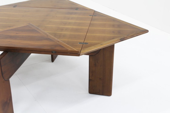 Image 1 of  Vintage uitschuifbare eettafel Silvio Coppola voor Bernini, jaren 60 Italië