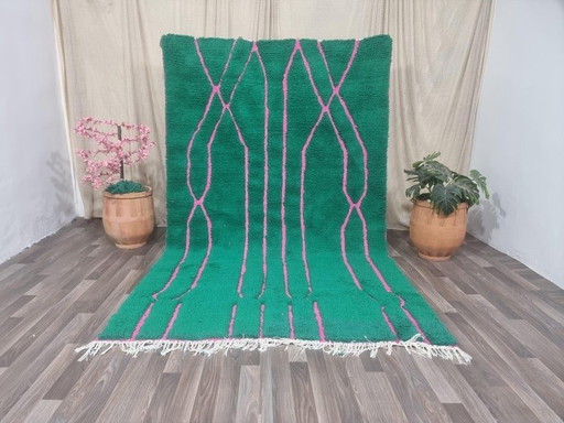 Autentico tappeto Beni Ourain fatto a mano, 150/250 cm