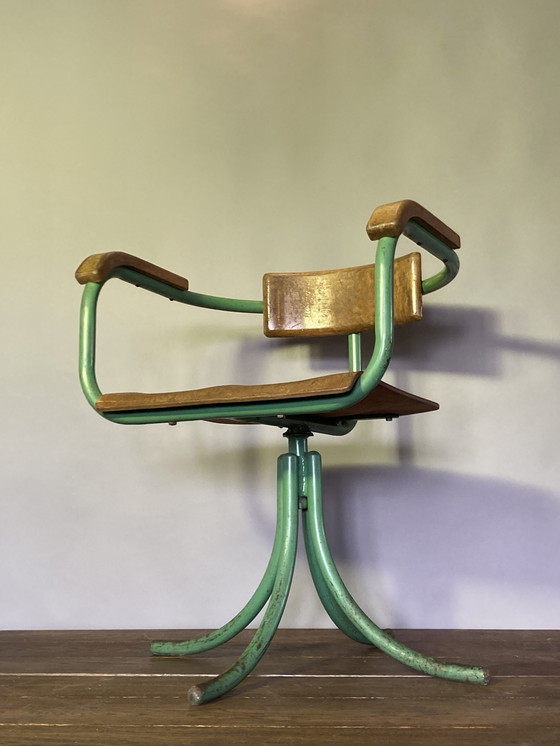 Image 1 of Röhrenförmiger Bürosessel 1950