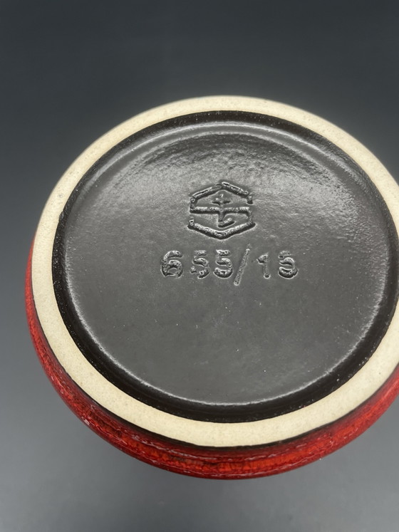 Gräflich Ortenburg Vase 635/15 – West German – Ceramic (photo 4 of 5)