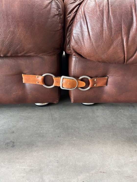 Image 1 of Italiaanse Mid Century Moderne modulaire lounge stoelen-sofa, 1960