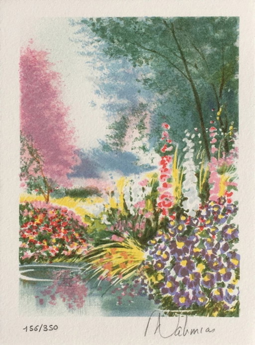 Richard NAHMIAS Petite suite IV Signed lithograph 1995