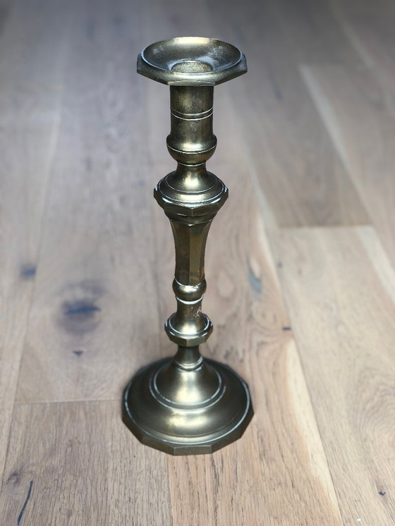 Image 1 of Candlestick in solid brass
