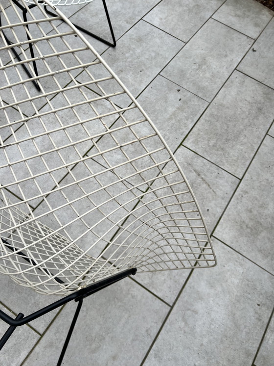 Image 1 of 5 Bertoi Diamond Knoll Armchairs