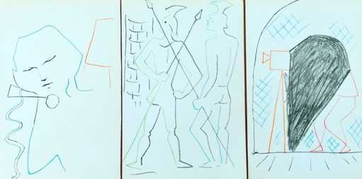 Un Toque de Magia Parisina – Tres Elegantes Litografías Francesas, 1950-1960