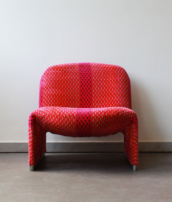 Alky armchair by Giancarlos Piretti for Anonima Castelli, Italy, 1969. – Textile (photo 3 of 12)