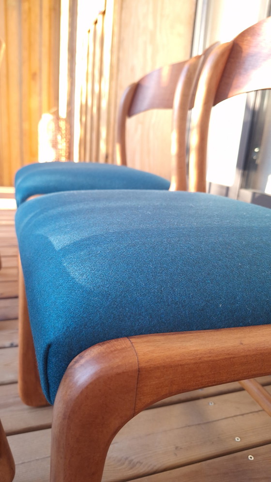Image 1 of Lot de 6 Chaises Traineau Baumann