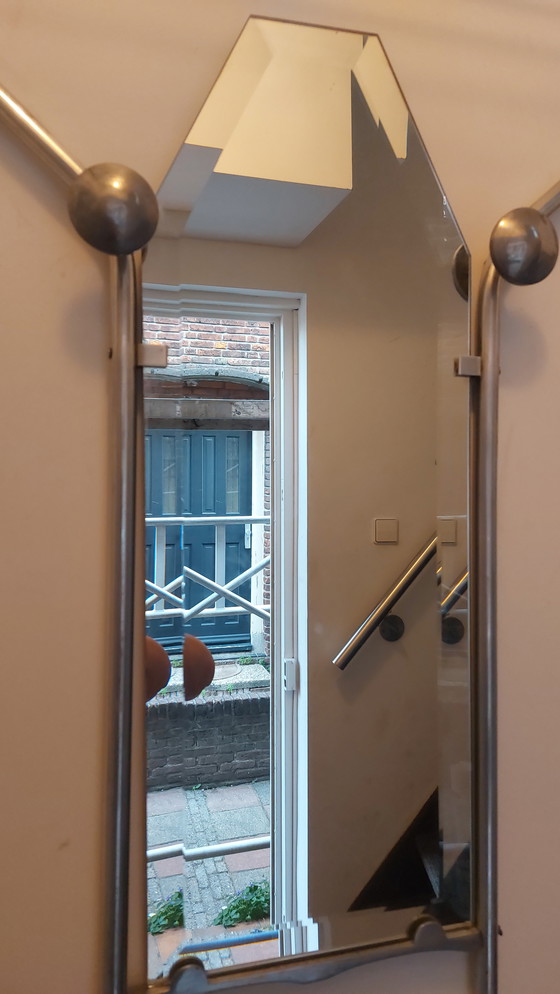 Image 1 of Wandgarderobe Aluminium poliert