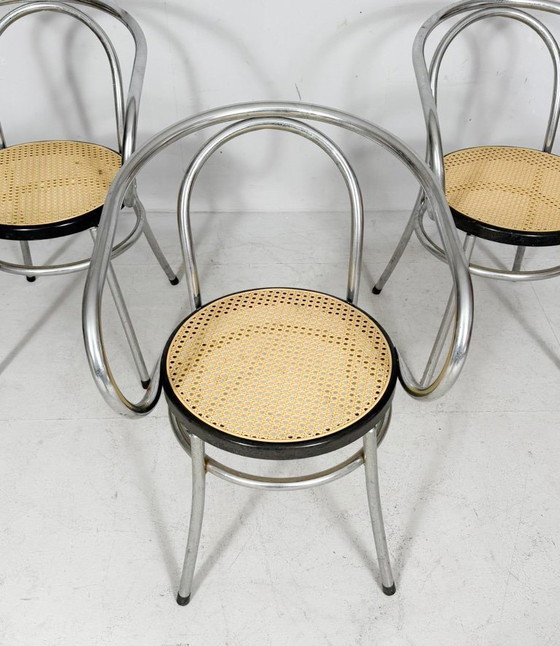 Image 1 of 4er Set Stühle/Esszimmerstühle im Stile von Thonet, Deutschland, 90er Jahre