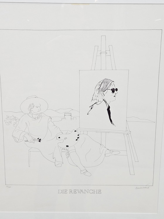 Karl Frederik Reutersward, Die Revanche, jaren 70, Giclée Print (photo 10 of 17)
