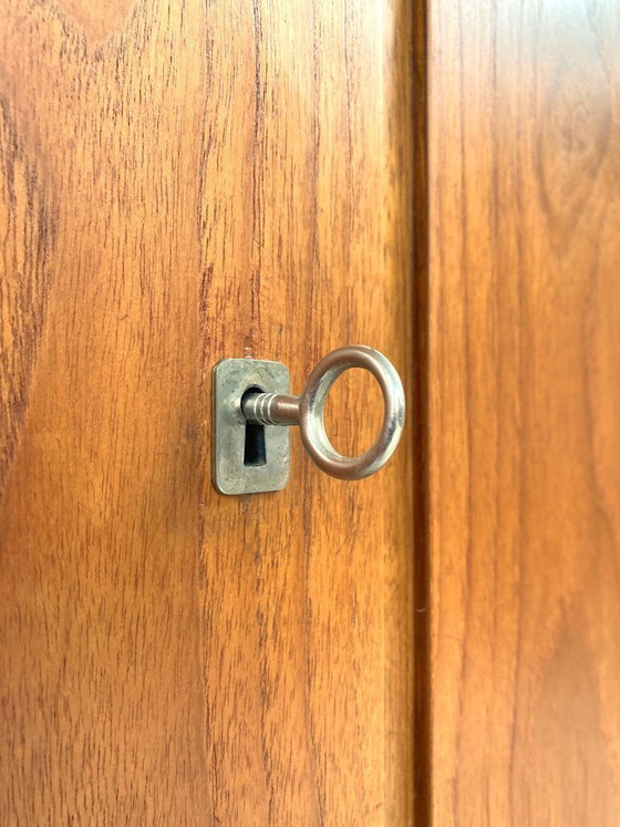 Image 1 of Vintage mid-century teak wardrobe 1960s