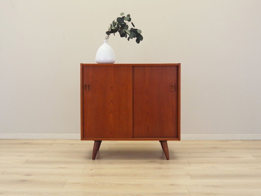 Teak cabinet, Danish design, 1970s, production: Denmark