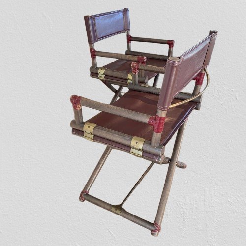 Image 1 of Sedie da regista X di Mc Guire per Lyda Levi