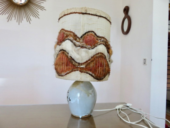 Pierced Ceramic Lamp with Double Lighting, Monogrammed and Dated, France – Table lamps (photo 10 of 22)