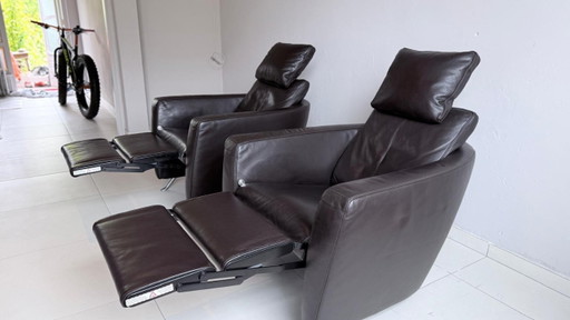 2 poltrone FSM Sesam – fauteuils, Leather, Metal (photo 2 of 9)