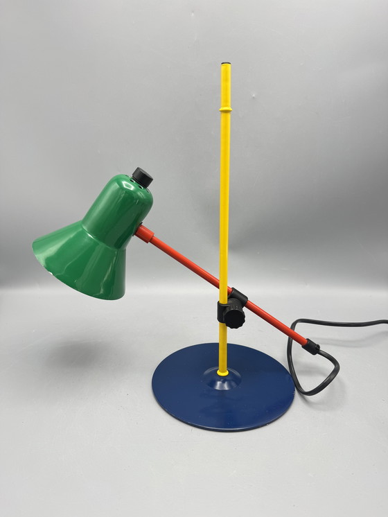 Image 1 of Memphis table lamp by Massive – an iconic design statement from the 1980s
