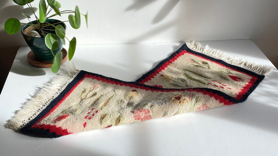 Image 1 of Rollakan Rug, Vintage Tulip Design