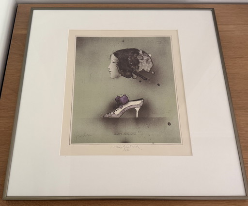 Lithographie (13/50) de Vladimír SUCHANEK